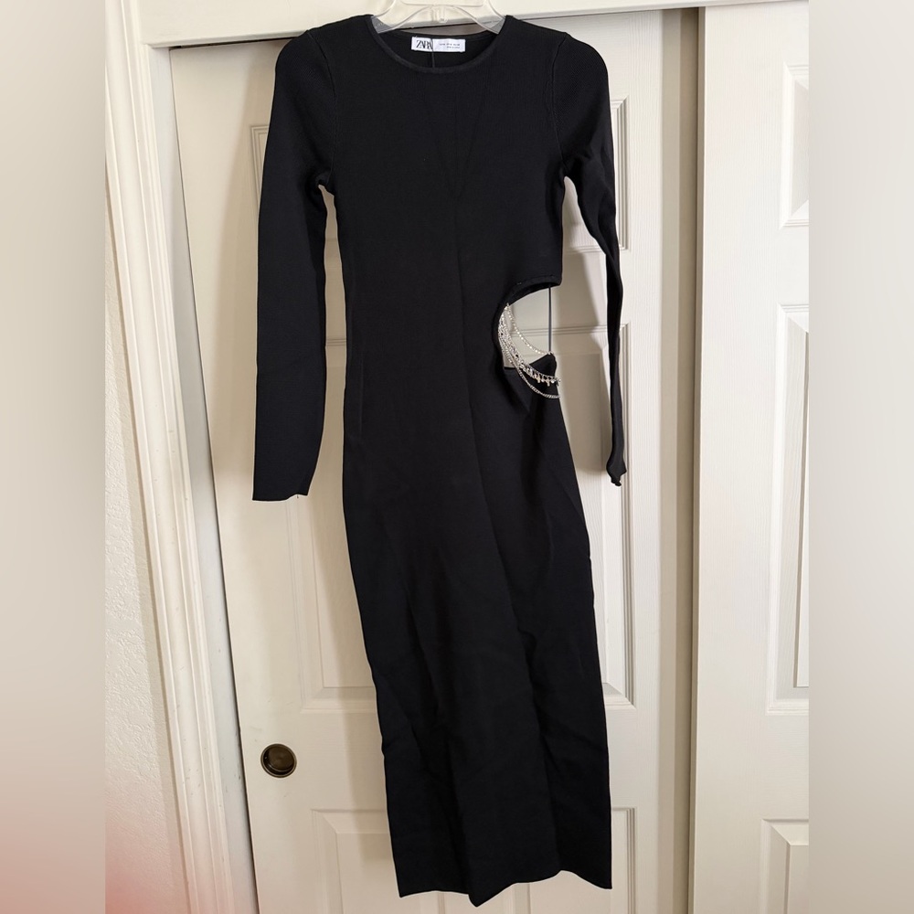 Zara Knit Midi Dress